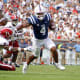 Quinshon Judkins running the ball against Ole Miss vs Troy.